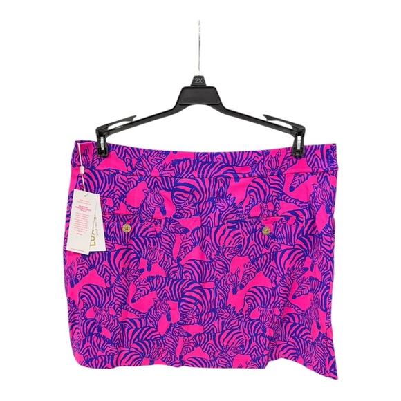 Lilly Pulitzer Pink and Blue Skort - Kimika Skort UPF50+ NEW LPBOX2 - Picture 2 of 5
